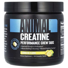 Креатин Universal Animal Creatine chews 120chewables 30serv (Lemon Ice) Universal