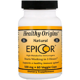 Эпикор, EpiCor, Healthy Origins, 500 мг, 60 капсул