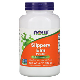 Вяз ржавый порошок Now Foods (Slippey Elm Powder) 113 г