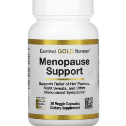 Витамины для поддержки в период менопаузы California Gold Nutrition (Menopause Support) 30 вегетарианских капсул