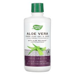 Aloe Vera Gel & Juice (Berry) - 1000 ml Nature's Way