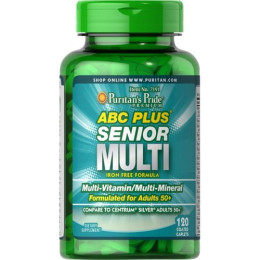 ABC PLUS Senior Multivitamin - 120tabs Puritans Pride