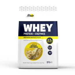 Whey - 900g Banana and Cream FitWin