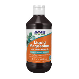 Liquid Magnesium with Trace Minerals - 237ml Now Foods