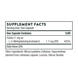 5-MTHF 1 mg - 60 caps Thorne
