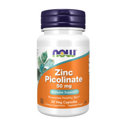 Zinc Picolinate 50 mg - 30 vcaps Now Foods