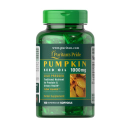 Pumpkin Seed oil 1000mg - 100 softgels Puritans Pride