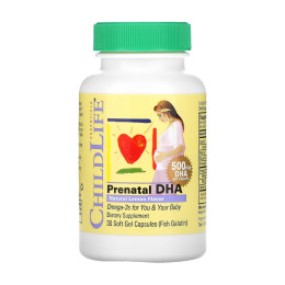 Prenatal DHA - 30 softgels ChildLife Essentials