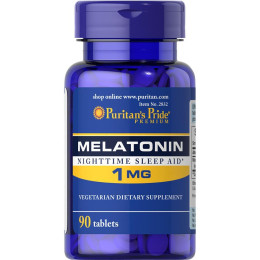 Melatonin 1 mg - 90 caps Puritans Pride