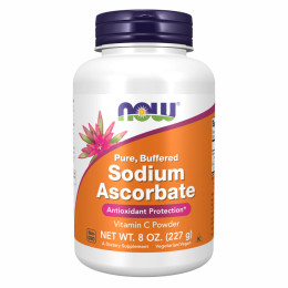 Sodium Ascorbate - 227g (8oz) Now Foods