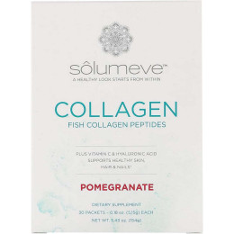 Collagen Peptides Plus Vitamin C & Hyaluronic Acid 30 Packets (Pomegranate)