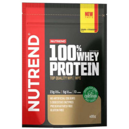 Протеин Nutrend 100% Whey Protein 400 g (Banana+strawberry) Nutrend