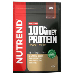 Протеїн Nutrend 100% Whey Protein 400 g (Chocolate+cocoa) Nutrend