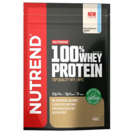 Протеїн Nutrend 100% Whey Protein 400 g (white chocolate+coconut) Nutrend