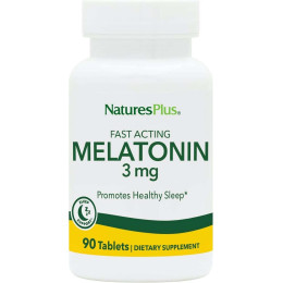 Мелатонін Nature's Plus Melatonin Fast Acting 3 mg 90 Tablets Nature's Plus