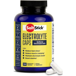 Электролиты SaltStick Electrolyte Caps Buffered Electrolyte Salts 100 Vegetarian Capsules