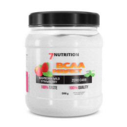 Комплекс амінокислот 7 Nutrition BCAA Perfect 500g (Raspberry - Wild Strawberry) 7Nutrition