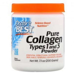 Колаген Doctor's Best Collagen Types 1 & 3 Powder 200 g Doctor's s Best