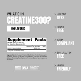 Creatine 5000 mg 300 g