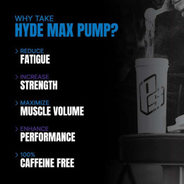 Предтренировочный комплекс Pro Supps Mr. Hyde Signature Max Pump Pre-Workout Caffeine-Free 224g (Blue Razz) ProSupps