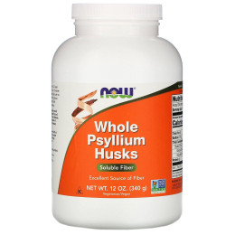 Подорожник Now Foods (Whole Psyllium Husks) 340 г