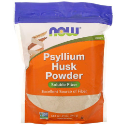 Подорожник Now Foods (Psyllium Husk Powder) 680 г