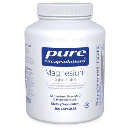 Магній Гліцинат Pure Encapsulations (Magnesium Glycinate) 120 мг 360 капсул