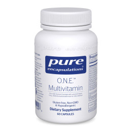 Мультивитамины и минералы Pure Encapsulations (O.N.E Multivitamin) 1 в день 60 капсул