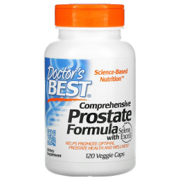 Универсальная формула здоровья простаты, Comprehensive Prostate Formula, Doctor's Best, 120 вегетарианских капсул