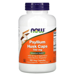 Шелуха подорожника Now Foods (Psyllium Husk) 700 мг 180 капсул