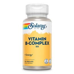 Vitamin B-Complex 50mg - 50 vcaps Solaray