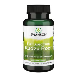 Full Spectrum Kudzu Root 500mg - 60 caps Swanson