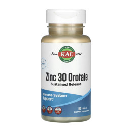 Zinc 30 Orotate Sustained Release - 90 tabs KAL