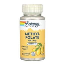 Methyl Folate 1000mcg - 60 lozenges Solaray