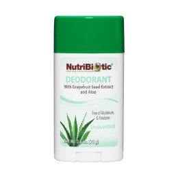 Deodorant - 75g Unscented Nutribiotic