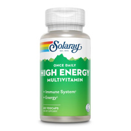 Once Daily High Energy Multi - 60 veg caps Solaray