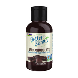 BetterStevia® Liquid - 59ml Dark Chocolate Now Foods