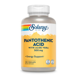 Pantothenic Acid 500mg - 250 veg caps (До 02.25) Solaray