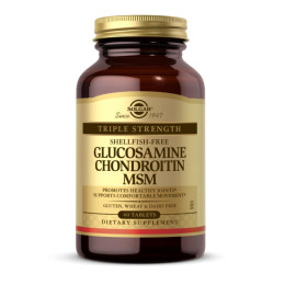 Triple Strength Glucosamine Chondroitin MSM - 60 tabs Solgar