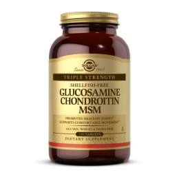 Triple Strength Glucosamine Chondroitin MSM - 120 tabs Solgar