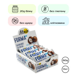 Forma Bar - 12x60g Coconut FitWin