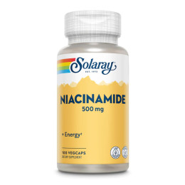 Niacinamide 500mg - 100 vcaps Solaray