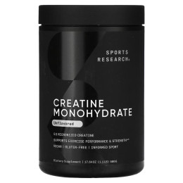 Креатин моногидрат Sports Research  Creatine Monohydrate 500 г Sports Research