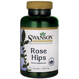 Full Spectrum Rose Hips 500 mg 120 Caps Swanson