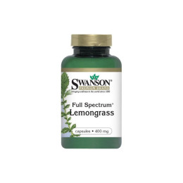 Full Spectrum Lemongrass 400mg 60 caps Swanson