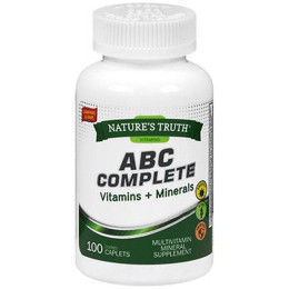 Вітаміни ABC Complete Vitamins + Minerals 100 caplets Nature's Truth