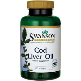 Norwegian Cod Liver Oil 350 mg 180 Sgels Swanson