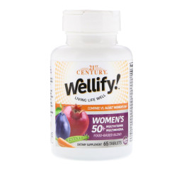 Витаминно-минеральный комплекс для женщин старше 50 лет 21st Century Wellify Women's 50+ Multivitamin 21st Century