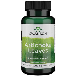 Artichoke Leaves (Cynara Scolymus) 500 mg 60 caps Swanson