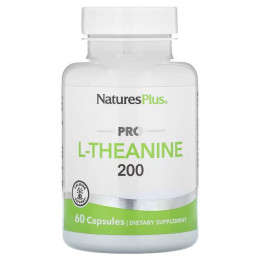 L-теанін Nature's Plus Pro L-Theanine 200, 200 mg, 60 Capsules Nature's Plus